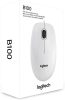 Logitech B100 Optical USB Mouse White