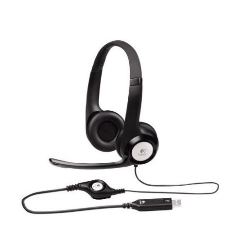 Logitech H390 Headset - Fekete