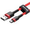 Baseus Cafule 2.4A USB-Mikro USB kábel 1m (piros)