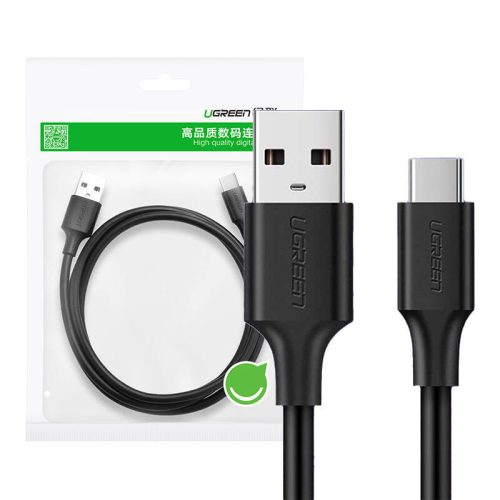 UGREEN USB-USB-C kábel 0,25m (fekete)