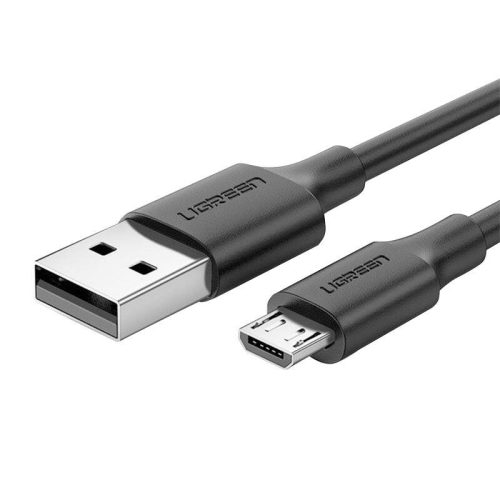 UGREEN USB-Micro USB kábel, QC 3.0, 2.4A, 0.5m (fekete)