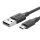 USB-Mikro USB-kábel UGREEN QC 3.0 2,4A 1m (fekete)