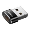 Baseus 5A USB-C–USB-A adapter (fekete)