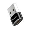 Baseus 5A USB-C–USB-A adapter (fekete)