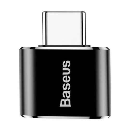 Baseus USB-USB Type-C 2.4A adapter (fekete)