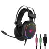 Havit GAMENOTE H2016D RGB USB + 3,5 mm-es gamer fejhallgató