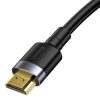 Baseus Cafule HDMI 2.0 kábel, 4K, 3D, 1 m (fekete-szürke)