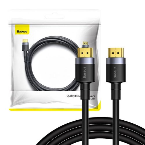 Baseus Cafule HDMI 2.0 kábel, 4K, 3D, 3 m (fekete-szürke)