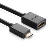 UGREEN 20137 Mini HDMI HDMI adapter, 22cm (fekete)