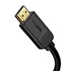 Baseus HDMI 2.0 kábel, 4K 60Hz, 3D, HDR, 18Gbps, 1m (fekete)