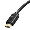 Baseus HDMI 2.0 kábel, 4K 60Hz, 3D, HDR, 18Gbps, 2m (fekete)