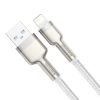 Baseus Cafule USB-Lightning kábel, 2,4A, 1 m (fehér)