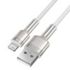 Baseus Cafule USB-Lightning kábel, 2,4A, 1 m (fehér)