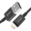 Baseus Superior Series USB-Lightning kábel, 2,4A, 2m (fekete)