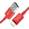 Baseus Superior Series USB-Lightning kábel, 2,4 A, 1 m (piros)