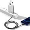 Baseus Superior Series USB-C-Lightning kábel, 20 W, PD, 1 m (fekete)