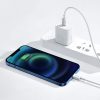 Baseus Superior Series USB-C-Lightning kábel, 20 W, PD, 0,25 m (fehér)