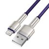 Baseus Cafule USB-Lightning kábel, 2,4A, 1m (lila)