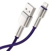 Baseus Cafule USB-Lightning kábel, 2,4A, 1m (lila)