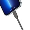 Baseus Jelly USB-C-Lightning kábel, 20W, 1,2m (fekete)