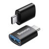 Baseus Ingenuity USB-C-USB-A OTG adapter (fekete)