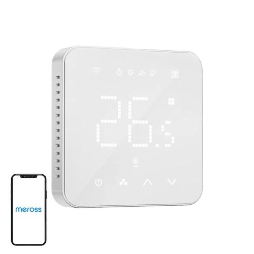 Intelligens WiFi termosztát Meross MTS200BHK(EU) (HomeKit)