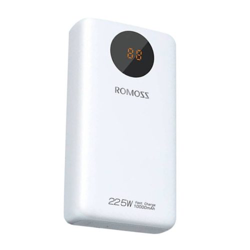 Romoss SW10PF Powerbank,10000mAh, 22.5W (fehér)