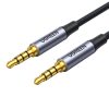 UGREEN AV183 mini jack kábel 3,5 mm, AUX, 1m (fekete)