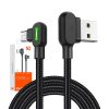 Mcdodo CA-5280 LED USB to Micro USB Cable, 1.2m (Black)