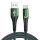 USB to USB-C Mcdodo Magnificence CA-7961 LED cable, 1m (green)