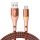 USB to USB-C Mcdodo Magnificence CA-7962 LED cable, 1m (orange)