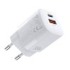 Wall Charger Choetech, 33W, PD5006 A+C dual port (white)