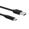 USB to USB-C cable Choetech AC0002, 1m (black)