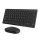 Mouse and keyboard combo Omoton (Black)