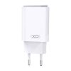 XO L90B Wall Charger, USB-C, PD 20W + QC 3.0 18W (White)