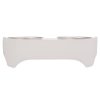 Bowls for dogs and cats Paw In Hand (White)