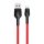 USB to USB-C cable XO NB55 5A, 1m (red)