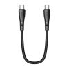 Mcdodo CA-7640 USB-C to USB-C cable, PD 60W, 0.2m (black)