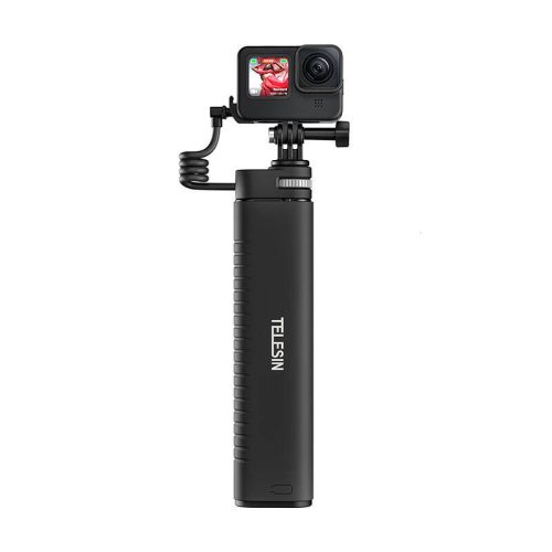 TELESIN Power grip selfie stick (With power bank) TE-CSS-001