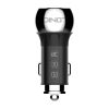 LDNIO C1 USB, USB-C Car charger + Lightning Cable