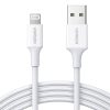 UGREEN US155 USB-Lightning kábel 2.4A, 0.5m (fehér)