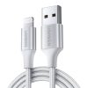 UGREEN US199 Lightning-USB kábel 2,4A, 1,5m (ezüst)