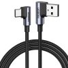 UGREEN US176 USB-C - USB-A 2.0 kábel, 3A, 3m (fekete)