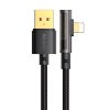 USB to lightning prism 90 degree cable Mcdodo CA-3511, 1.8m (black)