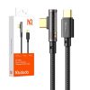 USB to USB-C Prism 90 degree cable Mcdodo CA-3401, 100W, 1.8m (black)