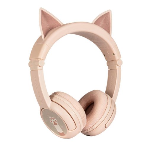 Wireless headphones for kids Buddyphones Play Ears Plus cat (Pink)