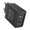 Wall charger EU USB-A(18W) USB-C(20W) Vention FBBB0-EU 2.4A PD3.0 (black)