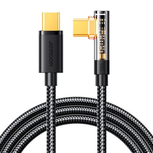 Kabel do USB-C Angle 100W 1.2m Joyroom S-CC100A6 (czarny)