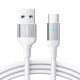 Cable to USB-A / Type-C / 3A / 1.2m Joyroom S-UC027A10 (white)