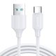 Cable to USB-A / Type-C / 3A / 1m Joyroom S-UC027A9 (white)